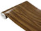 DecoMeister Klebefolie in Holz-Optik Holzfolien Deko-Folien Holzdekor Selbstklebefolie Möbelfolie Selbstklebend Fertigrolle Holz Folie für Möbel Nussbaum Mittel 45x240 cm