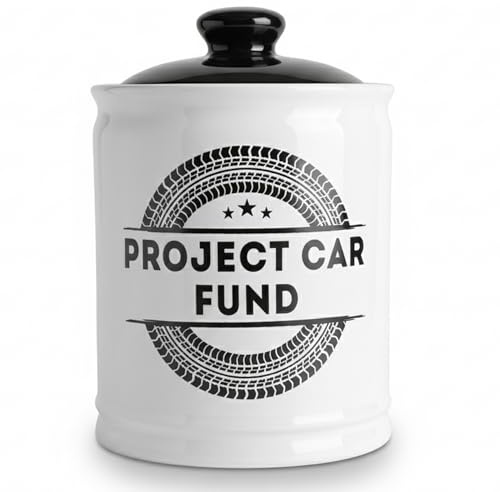 Cottage Creek Project Car Fund Jar | Auto-Sparschwein | Auto-Geschenke | Vater Geschenke | Auto-Teile Sparschwein