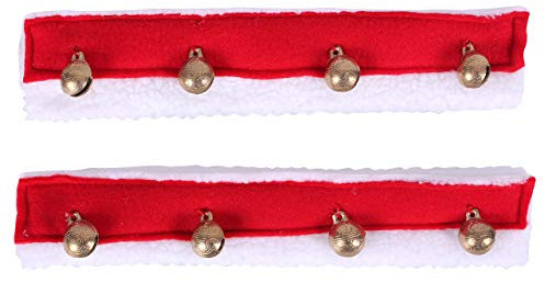 ARBO-INOX Halfterpelz Trensenbezug mit Weihnachtsglöckchen