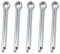 HEAVYTOOL Sicherungssplint Splinte Sicherungssplinte Splint verzinkt 5mm x 70mm (10 Stück) Stecksplint Stecksplinte