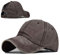 Herren Kappe Hut Baumwollpigment Gefärbte Papa Hut Sechs Panel Cap Gewaschene Baumwolle Baseball Cap-C05