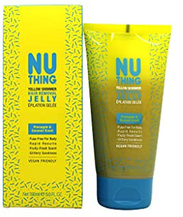 Nuthing Yellow Shimmer Hair Removal Jelly 150ml