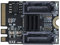 chenyang CY M.2 NGFF Key A+E PCI Express zu SATA 3.0 6Gbps Dual Ports Adapter Converter Festplattenerweiterungskarte JMB582 2230