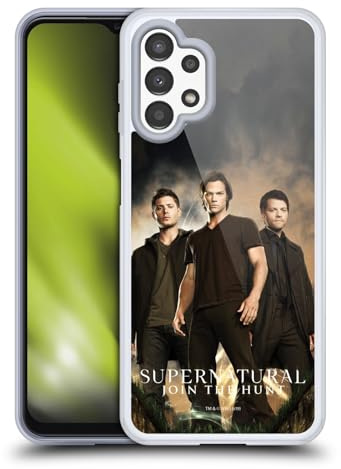 Head Case Designs Offizielle Supernatural Sam, Dean & Castiel 2 Schluessel Kunst Gel Handyhülle Hülle [Militärischer Schutzgrad] Kompatibel mit Samsung Galaxy A13 (2022)