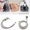 Ensemble de robinets mélangeurs, pommeau de douche avec tuyau, pommeau de douche à main, robinet de barbier avec valve de mélange chaud et froid pour salon de coiffure, bain, spa