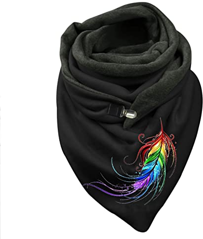 Schal Damen Dreieckschal Weich Warm halten Winterschal Herbstschal Poncho Lauschig Strickschal Tuch Damen Deckenschal Frauen Strick Umhängetuch Kaschmir Schal Wollschals