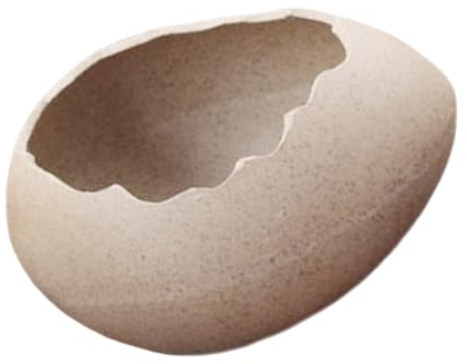 Yardenfun Eierschale zum Ordnen Keramik-Servierplatte 80 ml Snack-Obsthalter für Desserts und Blumenarrangements