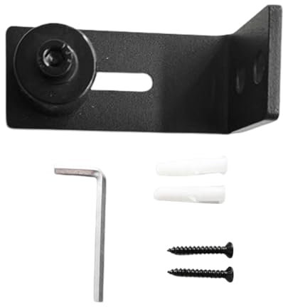Guías flexibles para puertas correderas, herrajes de rodillo para puertas de granero, guías de piso de soporte inferior para puertas correderas, estilo, guía de piso de puerta de granero