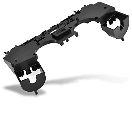 Beufee Controller-Shell-Gehäuse, Soft-Touch-Griff-Frontgehäuse-Shell-Frontplatten, Wiederverwendbare Kunststoffschale Für P S4-Controller-Gehäuse