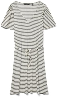 VERO Moda Damen Vmgina 2/4 Short Dress JRS Noos Vmgina 2/4 Short Dress JRS Ga Noos (1er Pack)