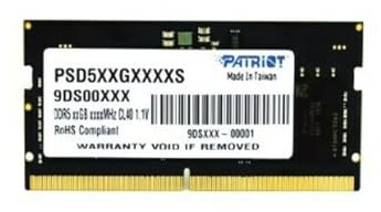 Patriot Memory Mémoire RAM 7D4A32AB9CH00800PT 32Go DDR4 3200MHz