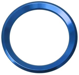 Auto Innenbereich Für Leistung M Für Power E90 E91 E92 E93 X1 X3 X5 Auto Styling Dekoration Ring Lenkrad Kreis Aufkleber Auto Innenraum(Blue)