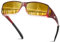 konqkin Night-Driving-Glasses-Anti Glare-Yellow Driving Glasses-Sunglasses-Mens-Women-Polarised- Over-Prescription-Glasses-Wrap-Around-Sunglasses-UV400 For Driving,6