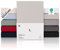 Blumtal® Premium Spannbettlaken 270x200 cm Boxspringbett Jersey - Oeko-TEX zertifiziertes Bettlaken 200x270 Baumwolle - Spannbettlaken 270x200 Familienbett - Spannbettlaken Familienbett 270x200 Grau