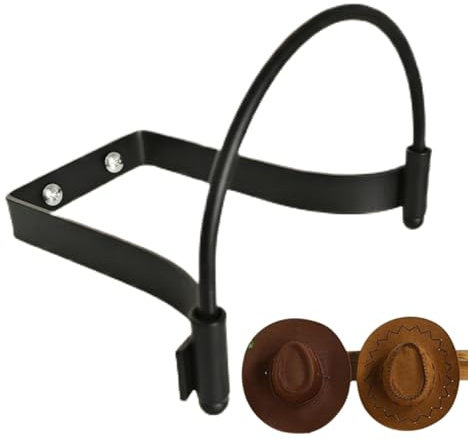 Cowboyhut-Halter, Huthaken, Hut-Aufbewahrung, Cowboy-Hutständer Zur Wandmontage, Hutaufhänger Für Wandpräsentation, Hut-Wandhalterung, Cowboyhut-Organizer, Rustikale Haken Für Die Hutaufbewahrung