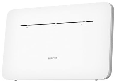 HUAWEI 4G CPE 3[New], SIM LTE Router, Cat 7, DL 300 Mbit/s/UL 100 Mbit/s, 5 GHz WLAN 864 Mbit/s, 4 GE-Anschlüsse, Gleichzeitiger Anschluss von 64 Geräten, Visualisiertes intelligentes Management