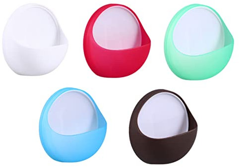 MAGICLULU Porte-Savon Mural Plastique à Ventouse Égouttage Naturel Salle De Bain Douche Surfaces Lisses