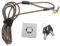 SHINEOFI 2M Creative Laptop Lock Thickened Cable Security Lock with Buckle for Laptops Desktops and Monitors Portable Theft for Use Black