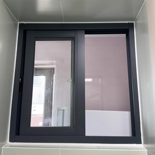 Ventana Para Sótano, Ventanas Correderas Pequeñas Con Marco De Aleación De Aluminio, Fácil Instalación, Para Cobertizos, Gallineros Y Hogares.(60x60cm/23.6x23.6in)