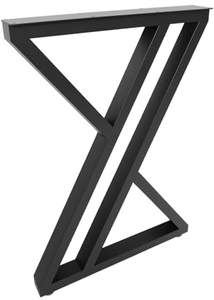 Hurrylying Pieds de table en métal - Pieds de meubles - Pieds de rechange pour tables - Pieds réglables - Hauts - Moderne et industriel - Pour salon, salle à manger, cuisine, bureau