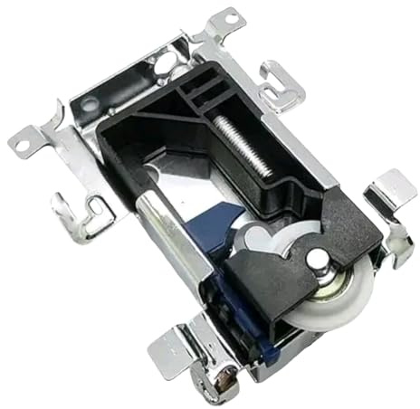 Sliding Door Wheels Sliding Wardrobe Door for Wooden Slide Door, Sliding Wardrobe Door Parts Wheels Runners Guides Mechanism, Wardrobe Rollers and Runners Lower Wheel Sliding Door