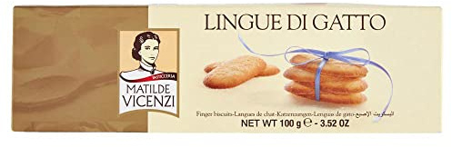 3x Vicenzi Lingue di gatto 100gr riegel Butterplätzchen cookies kekse italien snack