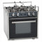 Cucina con forno a gas smev sunlight slim 2 fuochi