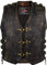 Herren Lederweste im Vintage Style/Biker Kutte (XL)