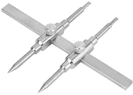 VBESTLIFE Objektivschlüssel, Edelstahl-Doppelspitzen-Kameraobjektiv-Reparaturschlüssel-Wartungsschlüssel-Öffnungswerkzeugsatz Zerlegen Sie das 10-130-mm-Objektiv