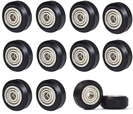 SIMAX3D 3D-Drucker Rollen Laufrollen V-slot POM Rad für Creality Ender 3 3D-Drucker serie (12Stück / Packung)