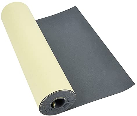 BENECREAT 2mx29.5cm Rouleau de mousse EVA auto-adhésif de 5mm d'épaisseur pour la protection des meubles, le remplissage des espaces, les costumes et autres projets d'artisanat