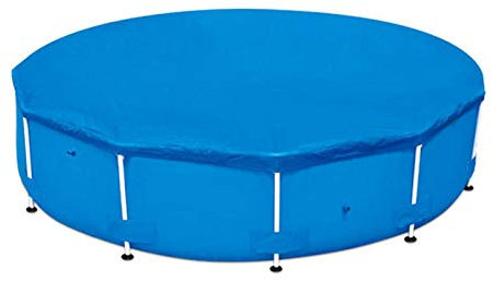 Telo di copertura per piscina gonfiabile, rotondo, rettangolare, 274/335/396/305/366/457 cm