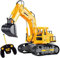 Télécommande Digger Pelle Jouet Entièrement Fonctionnel Jouets de Construction RC pour Enfants Tracteur RC à l'échelle 1:50 Jouets de Pelle à 7 Canaux avec Lumières et Son pour Garçons et Filles