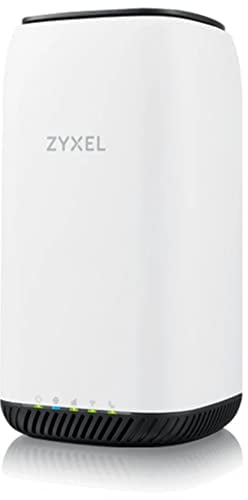 Zyxel 5G NR/LTE 4x4 MIMO Router Interno | Gestione Remota Cloud | Velocità Dati 5 Gbps | AX1800 WiFi 6 Fino A 64 Clienti | Failover WAN [Nebula NR5101]