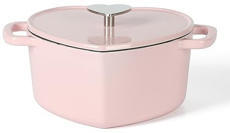 Martha Stewart Heart Shaped 2-Quart Dutch Oven - Pink