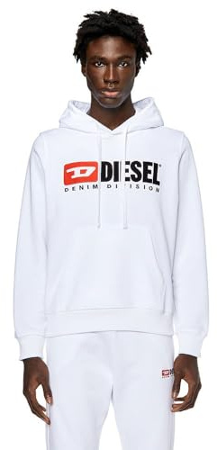 Diesel Herren S-Ginn-Hood-div Felpa Kapuzenpullover