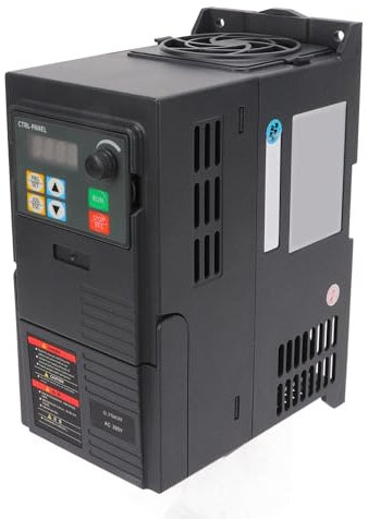 Frequenzumrichter, Antrieb mit Variabler Frequenz, 3 Phasen 340-440 V Eingang 0-440 V Ausgang Wechselrichter-Frequenzumrichter (2,2 KW, Elektromotorsteuerung (0,75kw)