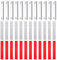 CENPEK 12 magnetische Fenstergitter, stanzfreie Universal-Befestigungsklammern für Netzvorhänge, Türvorhänge, Insektennetz (weiß)