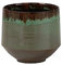 J-Line Pot de Fleurs Aline - céramique - Vert - Small