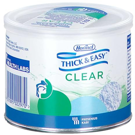 Thick & Easy Clear Andickungspulver zum Diätmanagement bei Patienten mit Schluckstörungen, 126 g Pulver