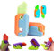 ESPRY Gravity Knife Toy,3D Printing Fidget Knife Toy,Gravity Knife Toy,Plastic Fidget Toys,3D Printed Gravity Knife Fidget Toy,3D Printed Plastic Knife,Turnip Knife Carrot Knife Toy (1PC-07)
