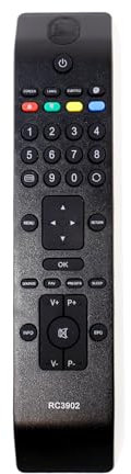 AULCMEET Telecomando Sostituzione per NORDMENDE TUCSON MITSAI GRUNKEL T1911B T3211B 26VLM12 24V1M12 TL8102B11 UWN22N1504 UWN32N5004 LN19M1000 UN22M1500 UN32M5000 UN22N1504 UN32N5004