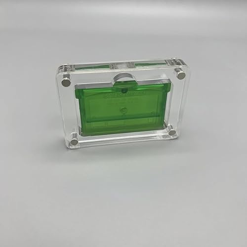 Magnetische transparente Acryl-Spielkarten-Aufbewahrungsbox für Gameboy Advance GBA Display Storage Case