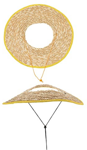 Gadpiparty 2St Helmvorhang Gewebter Helm-Sonnenschutz Schutzhelmschirm Schutzhelmschutz Garten-Angelhut Strand Brille Arbeiterhut Zubehör Herren Lampenschirm