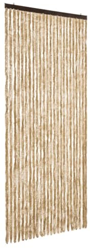 vidaXL Tenda Antimosche Beige 100x200 cm in Ciniglia