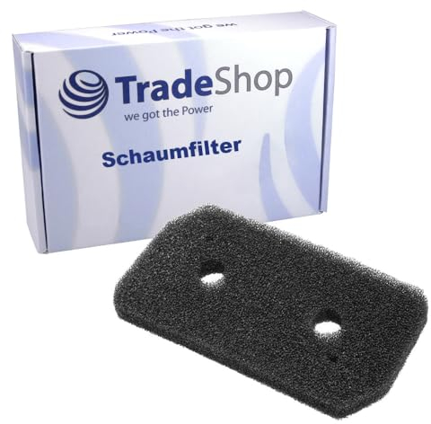 Trade-Shop Schaumstoff-Filter/Sockerfilter kompatibel mit Bosch WTH85207IT WTH83000GB WTY877W0 WTY877W8IT WTY87783 WTYH67I9SN WTH8500EPL Trockner