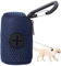 Hundekotbeutelhalter, aufhängbares Design, Aufbewahrungstasche für Hundekotbeutel, Netzstoff-Befestigung, Haustierkotbeutelspender mit Reißverschluss, tragbarer Kotbeutelhalter für Hunde, Spaziergänge