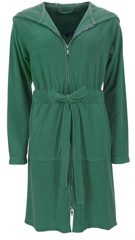 Vossen Damen Bademantel Tampa Evergreen L