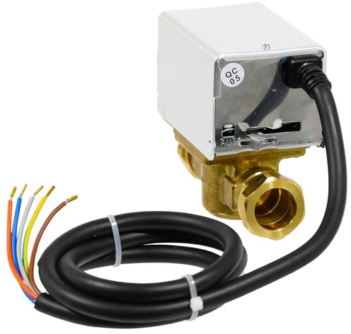 SPARES2GO 28mm Motorised 2 Port Zone Valve Central Heating/Boiler System Control