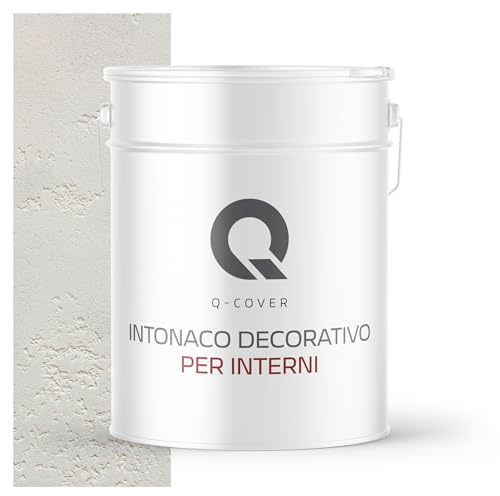 Q-COVER Intonaco effetto cemento architettonico Bianco — interni